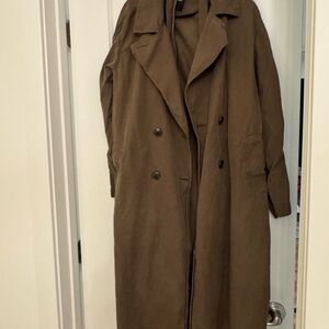 Madewell Brown Trench Coat